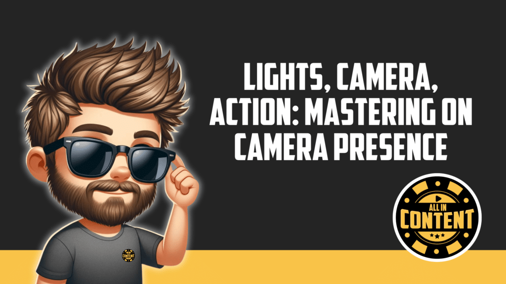 A man with sunglasses on from All In Content