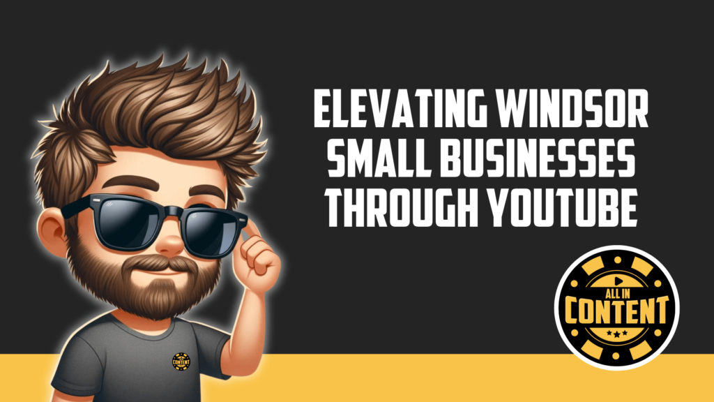 A man with sunglasses on from All In Content