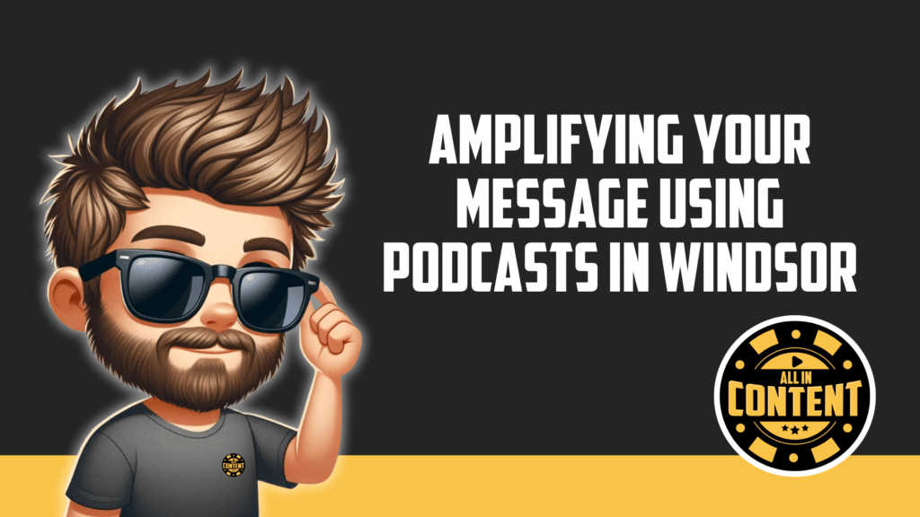 A man with sunglasses on from All In Content